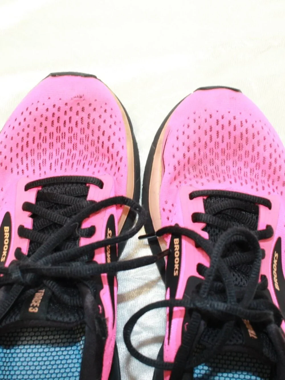 Brooks Women’s Size 6.5 Pink Trace 3 Running Shoes Fitness Sneakers 1204011B694